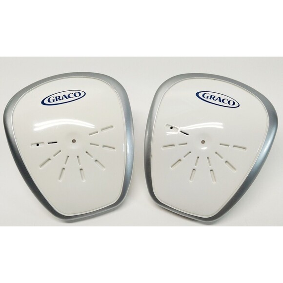 2 Set Lot Graco PD160487 Digital Baby Monitors Parent Nursery Units 4 AC Adapter - Picture 3 of 17